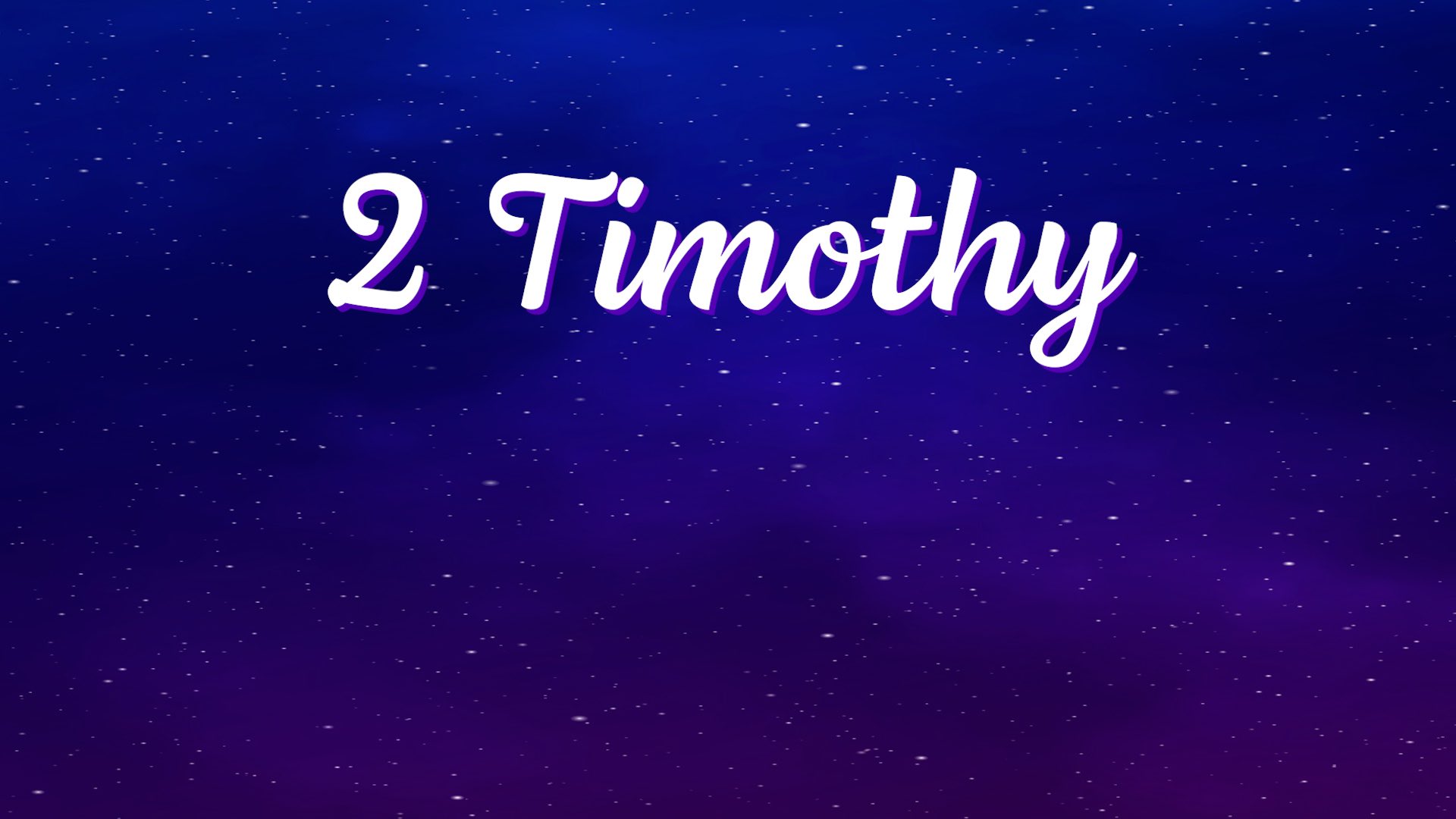 II Timothy