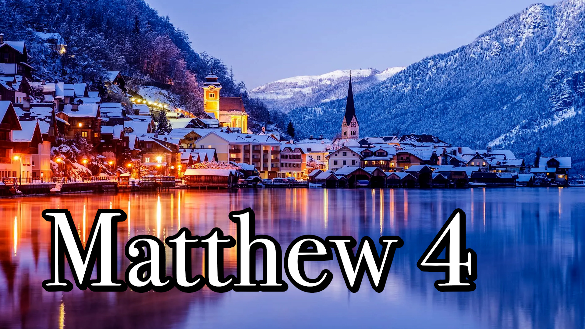 Matthew 4