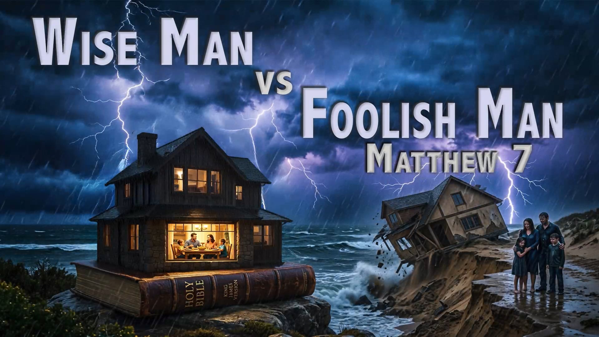 Wise Man vs Foolish Man