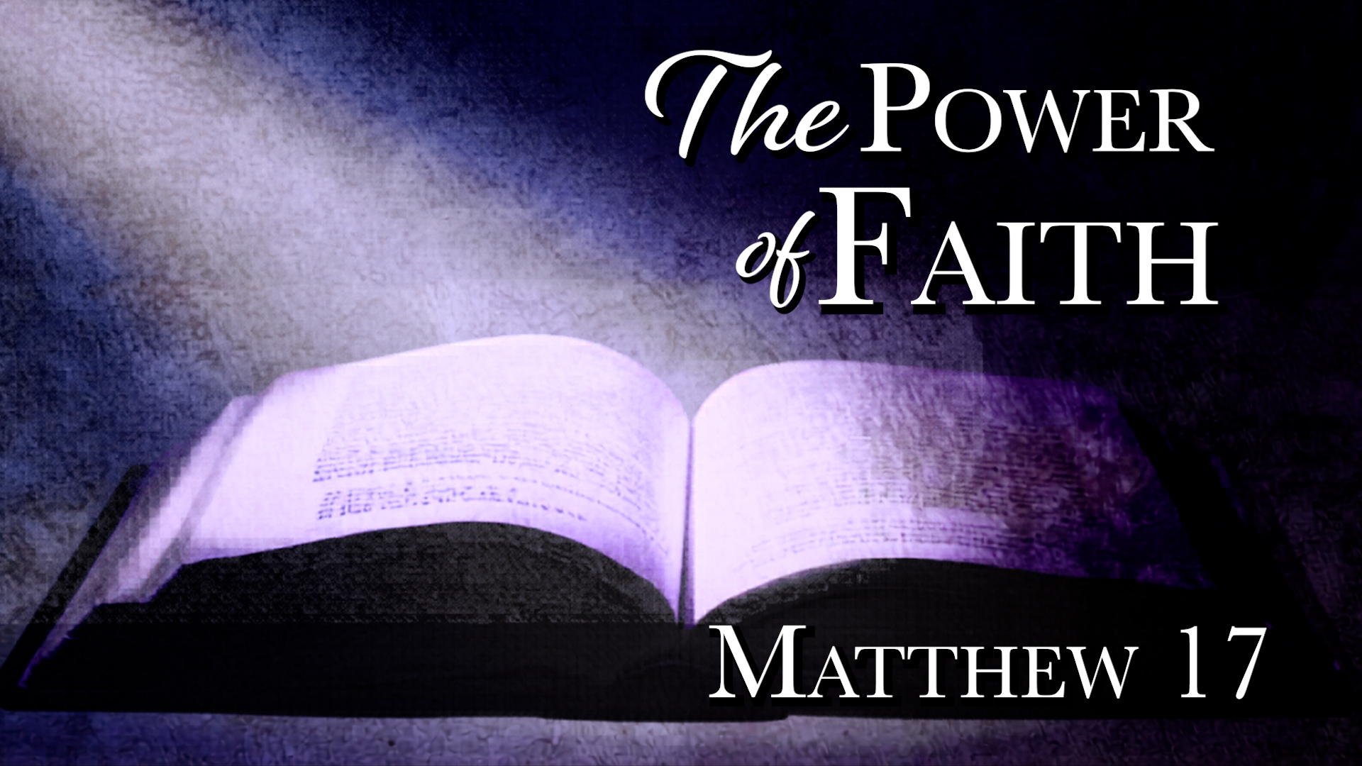 Power of Faith