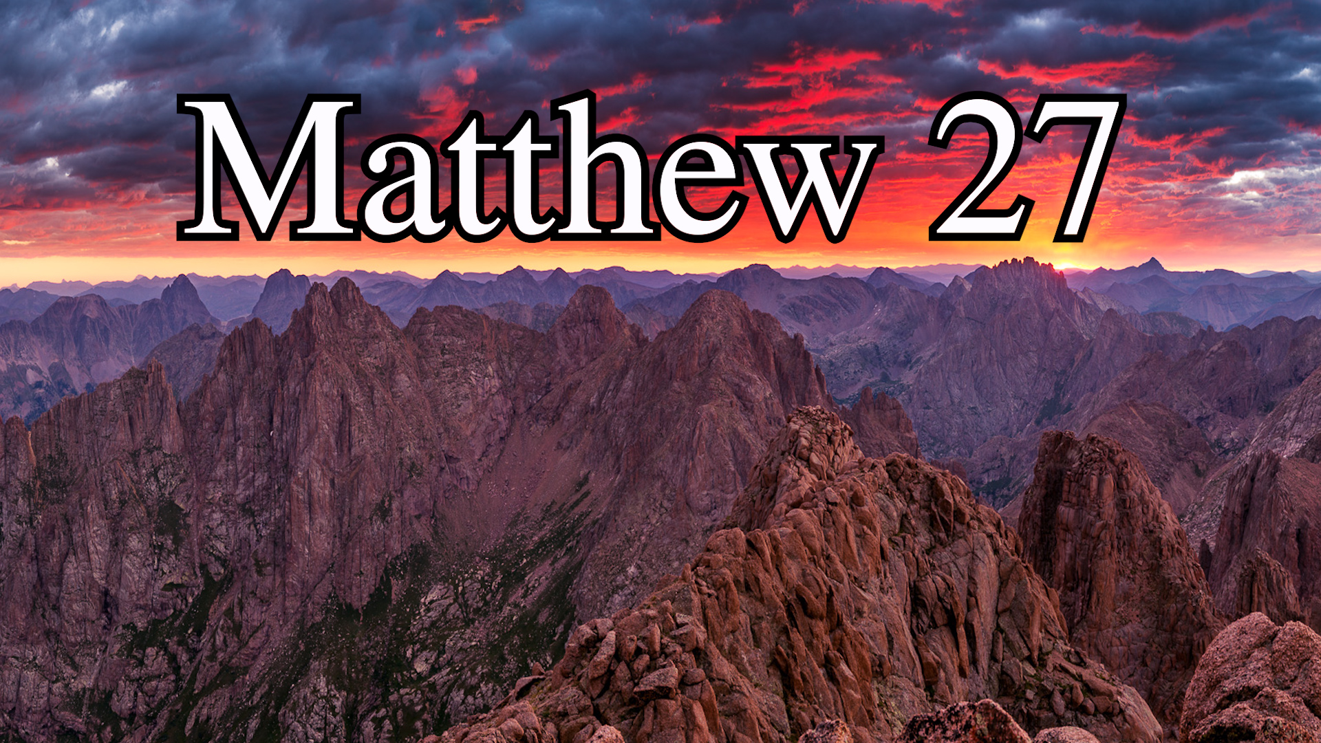 Matthew 27