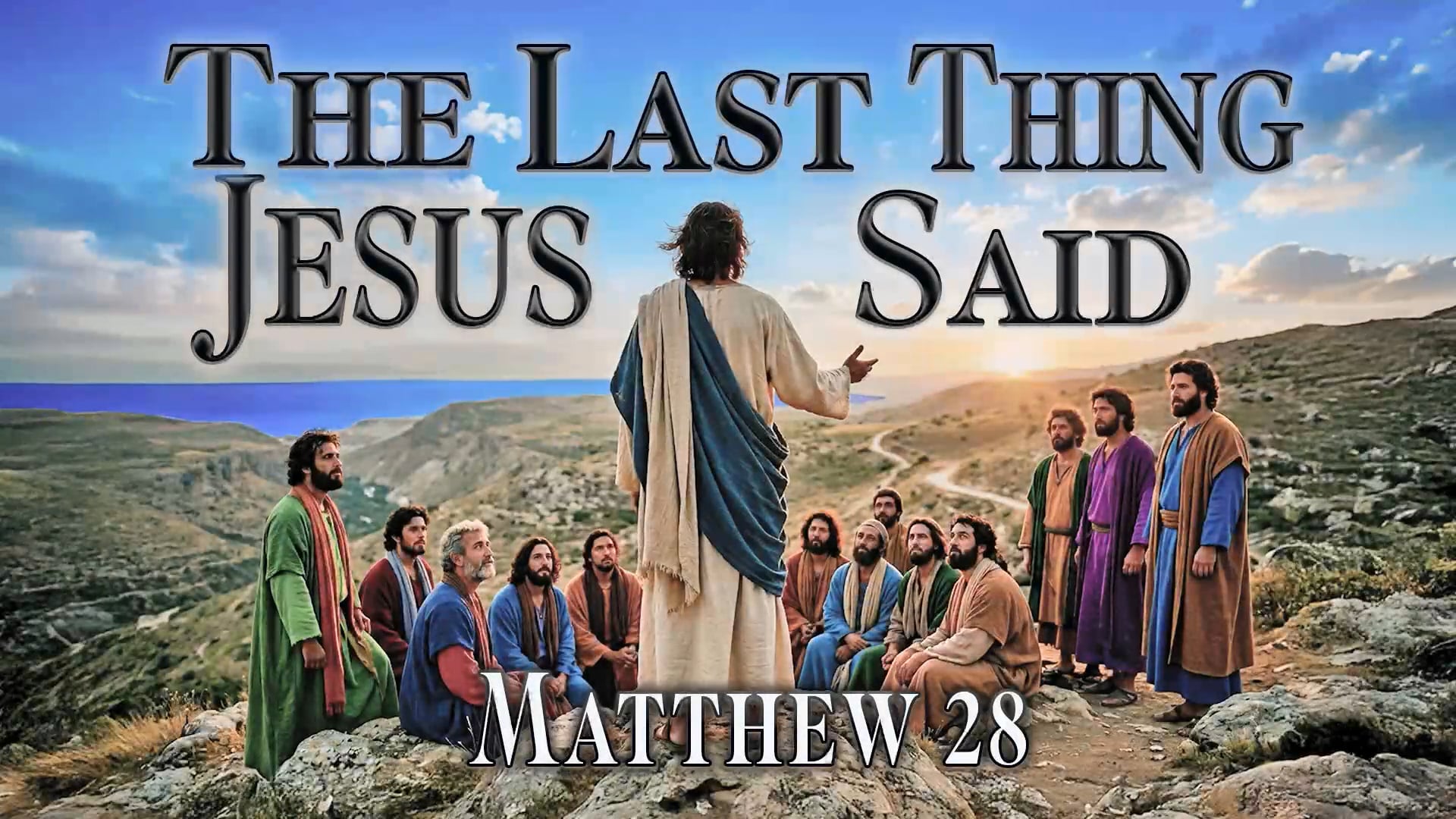The Last Thing Jesus Said